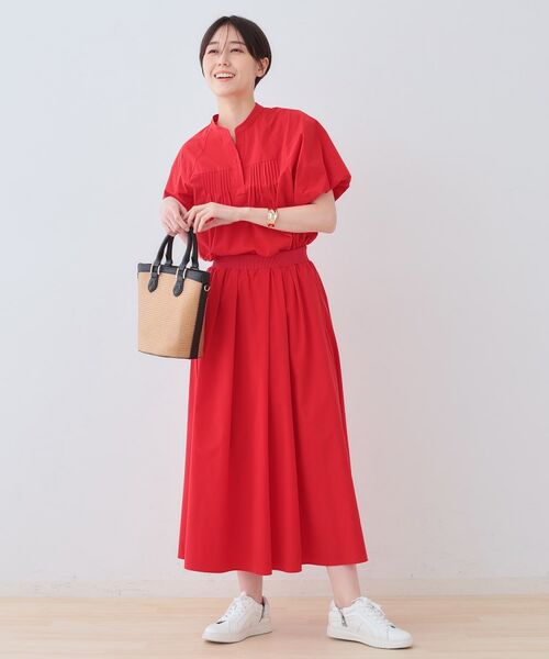 INDIVI / インディヴィ ロング・マキシ丈スカート | 【通気性◎撥水／UVケア／SETUP可能】アクティブスカート | 詳細16