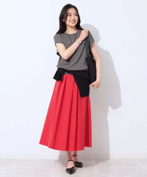 INDIVI / インディヴィ ロング・マキシ丈スカート | 【通気性◎撥水／UVケア／SETUP可能】アクティブスカート | 詳細29