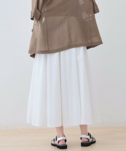 INDIVI / インディヴィ ロング・マキシ丈スカート | 【通気性◎撥水／UVケア／SETUP可能】アクティブスカート | 詳細3