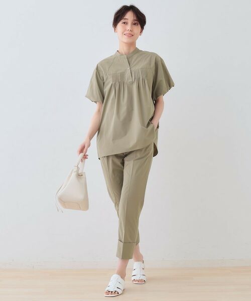 INDIVI / インディヴィ シャツ・ブラウス | 【通気性◎撥水／UV／SETUP可能】アクティブブラウス | 詳細12