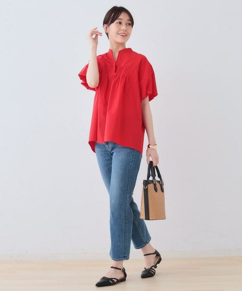 INDIVI / インディヴィ シャツ・ブラウス | 【通気性◎撥水／UV／SETUP可能】アクティブブラウス | 詳細15