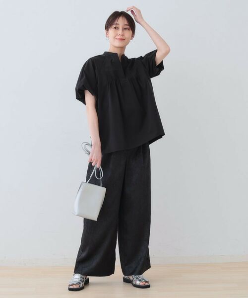 INDIVI / インディヴィ シャツ・ブラウス | 【通気性◎撥水／UV／SETUP可能】アクティブブラウス | 詳細6