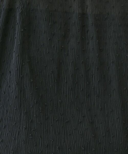 INDIVI / インディヴィ シャツ・ブラウス | 【洗える/ドット柄/凹凸素材】袖コンシャスドルマンブラウス | 詳細23