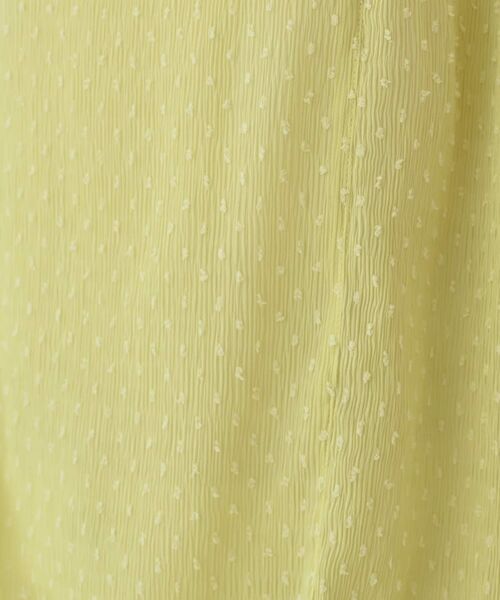 INDIVI / インディヴィ シャツ・ブラウス | 【洗える/ドット柄/凹凸素材】袖コンシャスドルマンブラウス | 詳細27