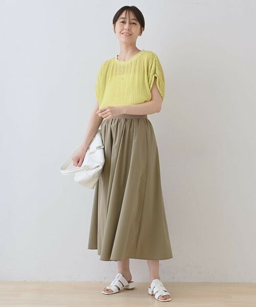 INDIVI / インディヴィ シャツ・ブラウス | 【洗える／ドット柄／凹凸素材】プリーツデザインブラウス | 詳細21