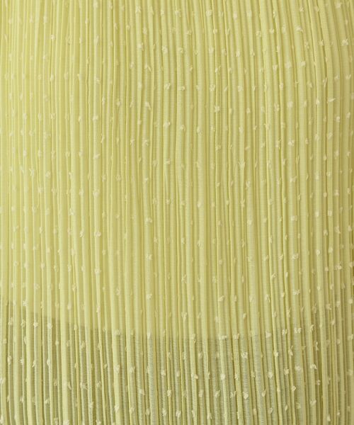 INDIVI / インディヴィ シャツ・ブラウス | 【洗える／ドット柄／凹凸素材】プリーツデザインブラウス | 詳細22