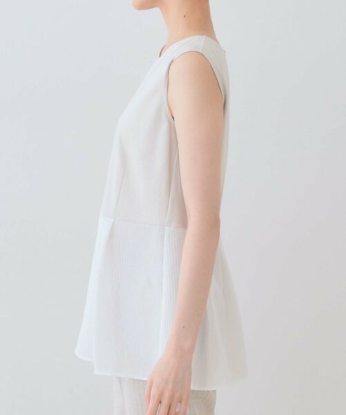 INDIVI / インディヴィ カットソー | 【洗える／レイヤードにも活躍】ペプラムインナートップス | 詳細15