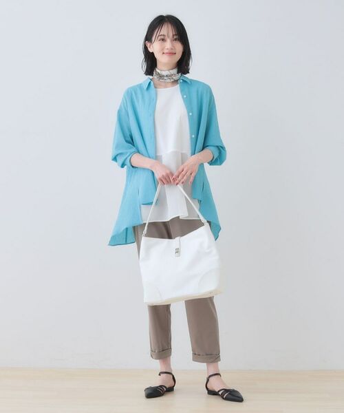 INDIVI / インディヴィ カットソー | 【洗える／レイヤードにも活躍】ペプラムインナートップス | 詳細22