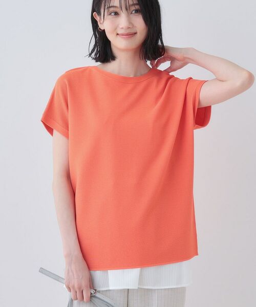 INDIVI / インディヴィ カットソー | 【洗える／レイヤードにも活躍】ペプラムインナートップス | 詳細24