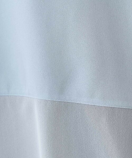 INDIVI / インディヴィ カットソー | 【洗える】裾シアー半袖トップス | 詳細17