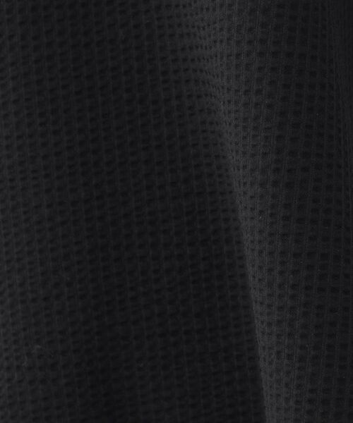 INDIVI / インディヴィ カットソー | 【洗える／体型カバー】凹凸素材フレアデザイントップス | 詳細12