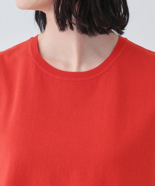 INDIVI / インディヴィ ニット・セーター | 【洗える】切り替えノースリーブニット | 詳細17