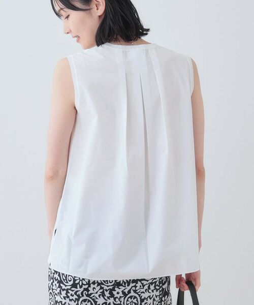 INDIVI / インディヴィ ニット・セーター | 【洗える】切り替えノースリーブニット | 詳細3