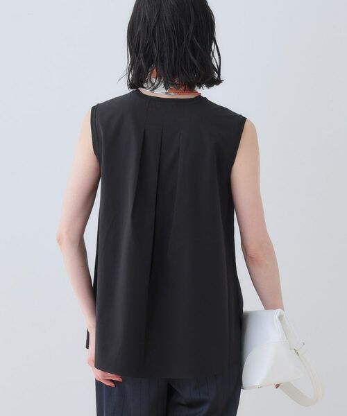 INDIVI / インディヴィ ニット・セーター | 【洗える】切り替えノースリーブニット | 詳細7