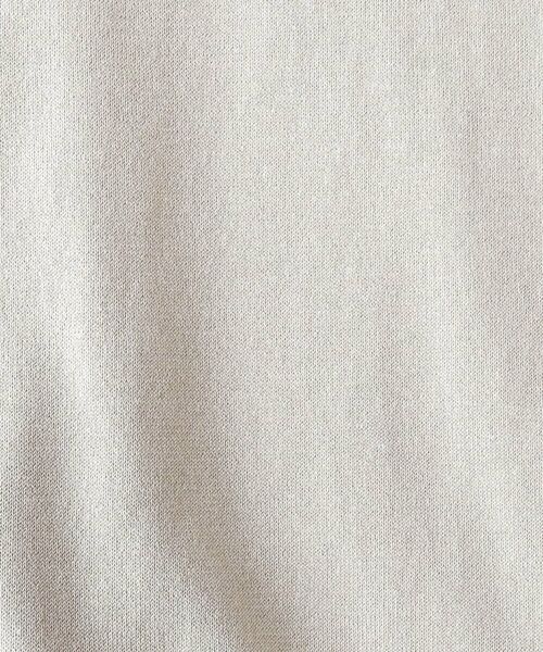 INDIVI / インディヴィ ニット・セーター | 【洗える】ブルゾン風ジップニットベスト | 詳細13