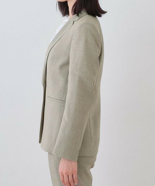 INDIVI / インディヴィ テーラードジャケット | 【日本製】リネンライクテーラードジャケット | 詳細11