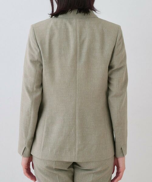 INDIVI / インディヴィ テーラードジャケット | 【日本製】リネンライクテーラードジャケット | 詳細12