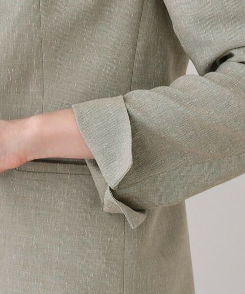 INDIVI / インディヴィ テーラードジャケット | 【日本製】リネンライクテーラードジャケット | 詳細15