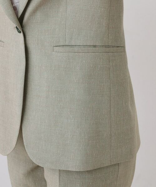 INDIVI / インディヴィ テーラードジャケット | 【日本製】リネンライクテーラードジャケット | 詳細17