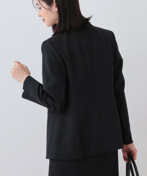 INDIVI / インディヴィ テーラードジャケット | 【日本製】リネンライクテーラードジャケット | 詳細3