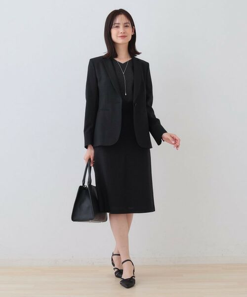 INDIVI / インディヴィ テーラードジャケット | 【日本製】リネンライクテーラードジャケット | 詳細4