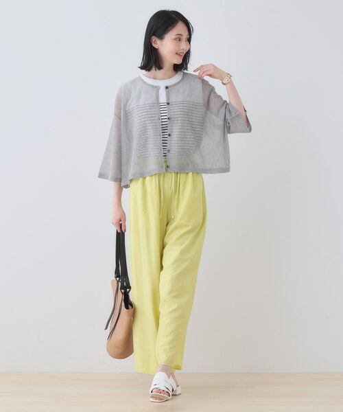 INDIVI / インディヴィ ロング・マキシ丈ワンピース | 【2点セット】前後2WAYニットワンピース | 詳細10