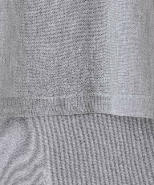 INDIVI / インディヴィ ロング・マキシ丈ワンピース | 【2点セット】前後2WAYニットワンピース | 詳細13