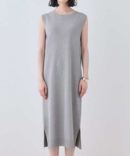 INDIVI / インディヴィ ロング・マキシ丈ワンピース | 【2点セット】前後2WAYニットワンピース | 詳細21