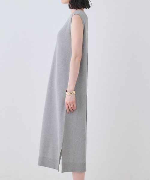 INDIVI / インディヴィ ロング・マキシ丈ワンピース | 【2点セット】前後2WAYニットワンピース | 詳細22