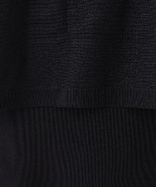 INDIVI / インディヴィ ロング・マキシ丈ワンピース | 【2点セット】前後2WAYニットワンピース | 詳細7