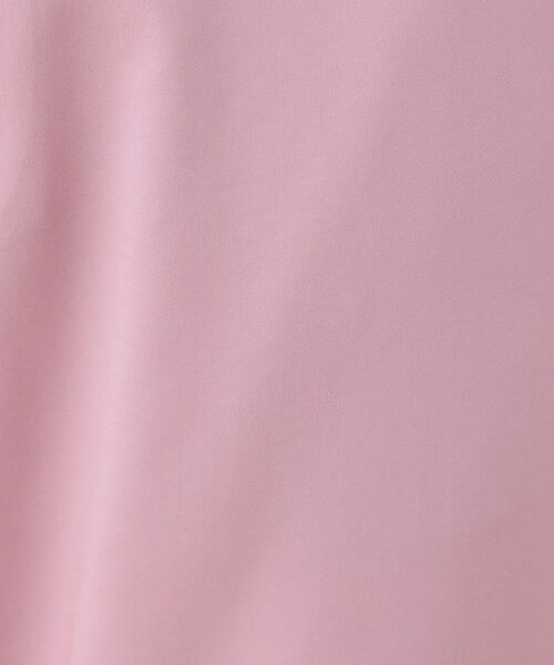 INDIVI / インディヴィ ショート・ハーフ・半端丈パンツ | 【洗える／高ストレッチ】クロップド丈サテンテーパードパンツ | 詳細17