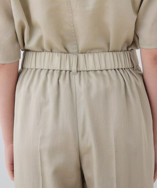 INDIVI / インディヴィ パンツ | 【日本製／SETUP可能】ガーゼ素材ワイドパンツ | 詳細14