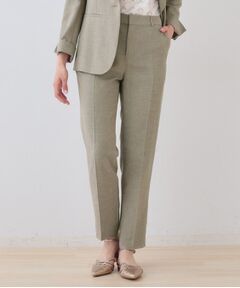 INDIVI / インディヴィ パンツ | 【日本製】リネンライクテーパードパンツ