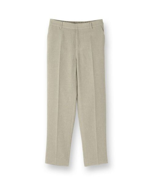 INDIVI / インディヴィ パンツ | 【日本製】リネンライクテーパードパンツ | 詳細1