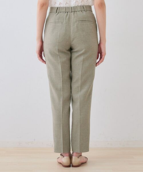 INDIVI / インディヴィ パンツ | 【日本製】リネンライクテーパードパンツ | 詳細12