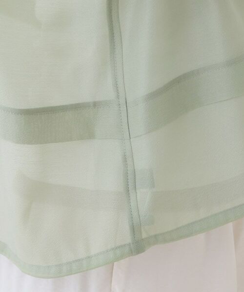 INDIVI / インディヴィ シャツ・ブラウス | 【洗える／ドロスト付】トレンドシアーシャツ | 詳細30