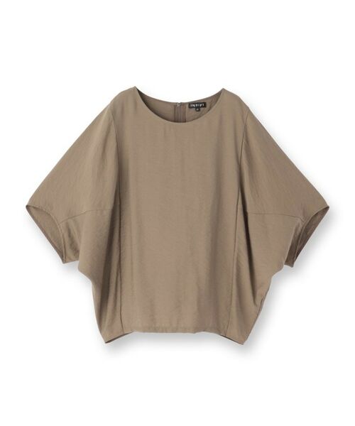 INDIVI / インディヴィ シャツ・ブラウス | 【洗える／5分袖／UVケア／SETUP可能】モモンガスリーブブラウス | 詳細1