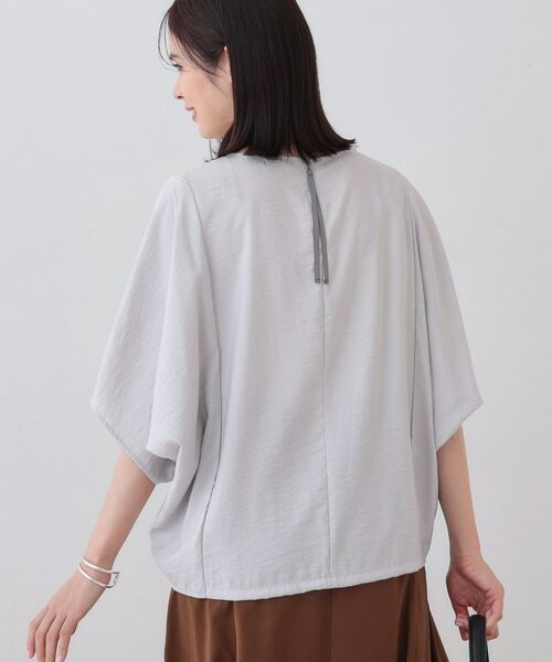 INDIVI / インディヴィ シャツ・ブラウス | 【洗える／5分袖／UVケア／SETUP可能】モモンガスリーブブラウス | 詳細19