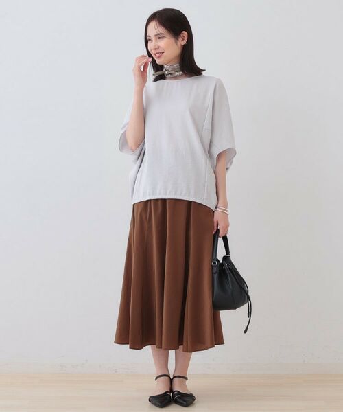 INDIVI / インディヴィ シャツ・ブラウス | 【洗える／5分袖／UVケア／SETUP可能】モモンガスリーブブラウス | 詳細20