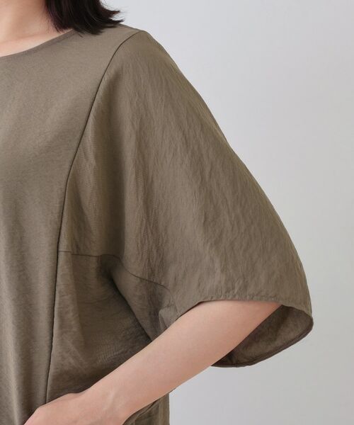 INDIVI / インディヴィ シャツ・ブラウス | 【洗える／5分袖／UVケア／SETUP可能】モモンガスリーブブラウス | 詳細28