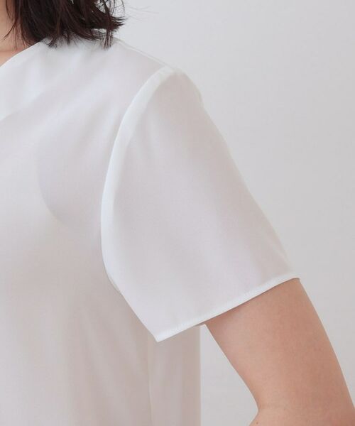 INDIVI / インディヴィ シャツ・ブラウス | 【洗える／通勤】タックブラウス | 詳細10