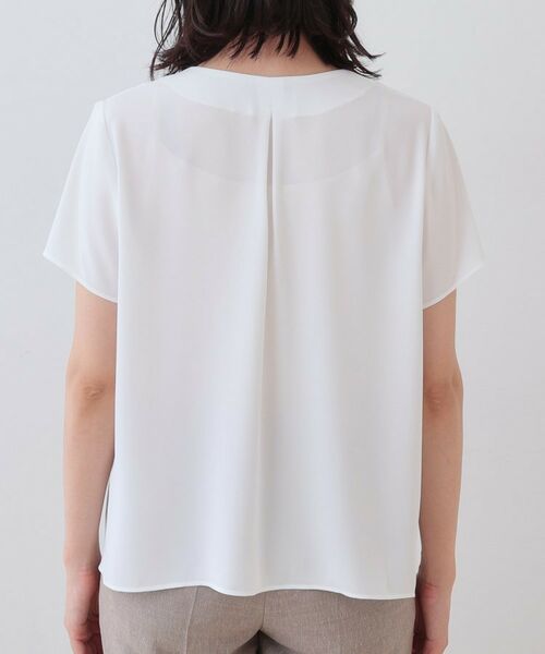 INDIVI / インディヴィ シャツ・ブラウス | 【洗える／通勤】タックブラウス | 詳細8