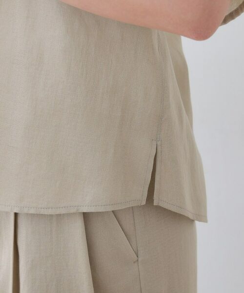 INDIVI / インディヴィ シャツ・ブラウス | 【日本製/SETUP可能】ガーゼ素材Tブラウス | 詳細15
