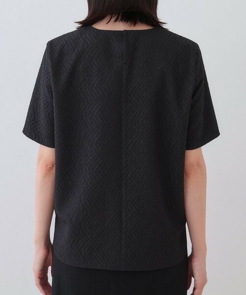 INDIVI / インディヴィ シャツ・ブラウス | 【日本製／インポート素材】フクレジャカードブラウス | 詳細12