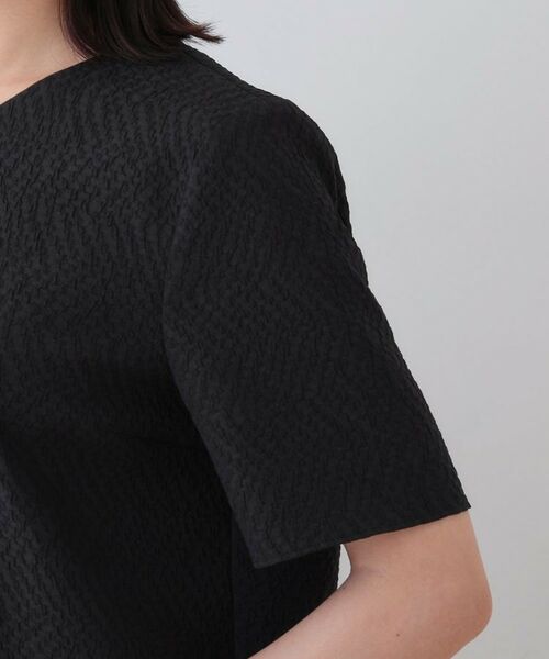 INDIVI / インディヴィ シャツ・ブラウス | 【日本製／インポート素材】フクレジャカードブラウス | 詳細15