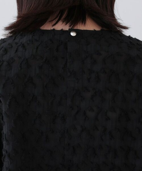 INDIVI / インディヴィ シャツ・ブラウス | 【日本製/コットン混】ジャカードブラウス | 詳細14