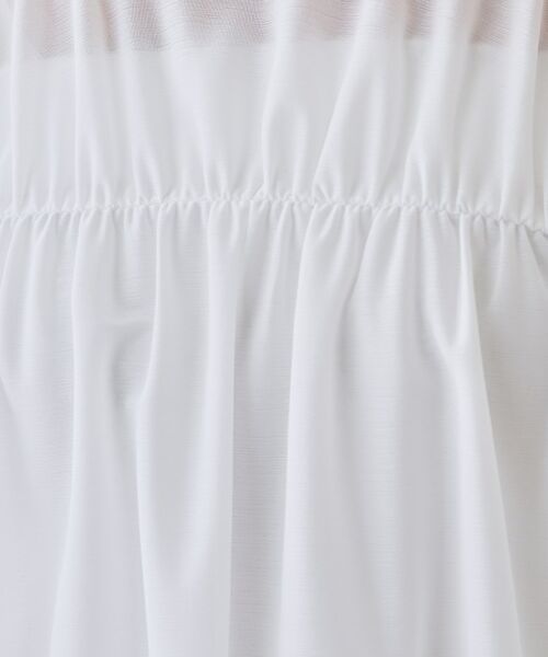 INDIVI / インディヴィ カットソー | 【洗える／体型カバー】シャーリングシアートップス | 詳細5