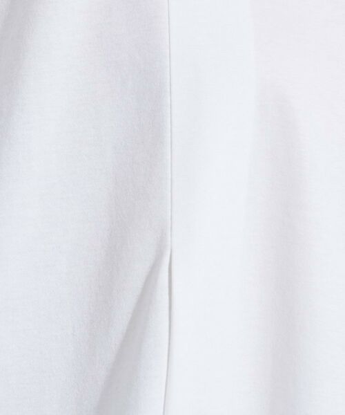 INDIVI / インディヴィ Tシャツ | 【洗える／汗ジミ防止】バイカラー＆アシメヘム Tシャツ | 詳細5