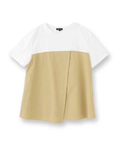 INDIVI / インディヴィ カットソー | 【洗える】ビスチェレイヤード風トップス | 詳細1