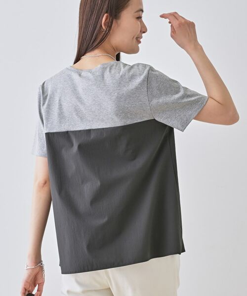 INDIVI / インディヴィ カットソー | 【洗える】ビスチェレイヤード風トップス | 詳細11